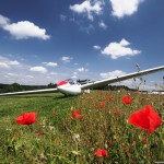 Segelflieger auf dem Reutberg