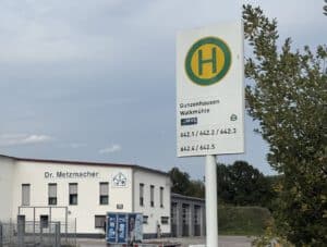unsere Bushaltestelle Walkmühle
